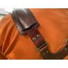 Leather harness for two cameras - 6